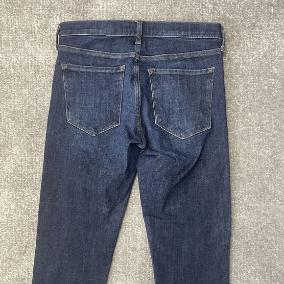 Banana Republic Jeans Womens 27 Skinny Dark Wash Stretch Denim Pants Blue Casual - Picture 11 of 12